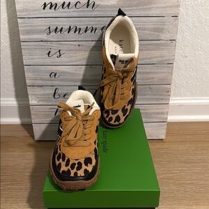 Kate Spade Leopard Print Sneakers